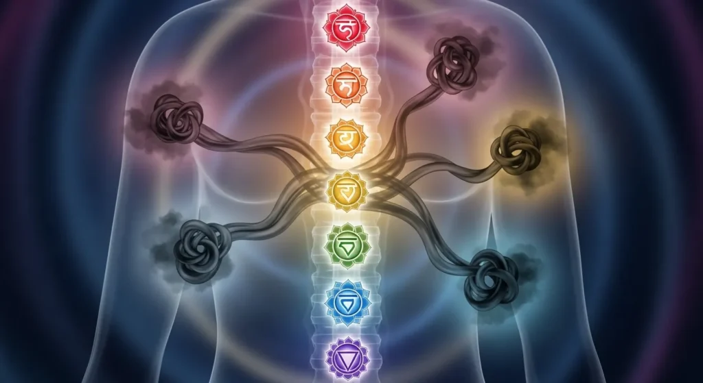 Connection to Chakras and Emotional Blockages
