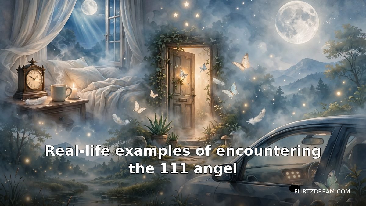 Real-life examples of encountering the 111 angel number meaning