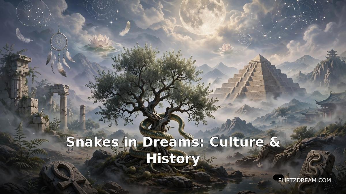 Cultural and historical dream views alongside the biblical meaning of snakes in a dream