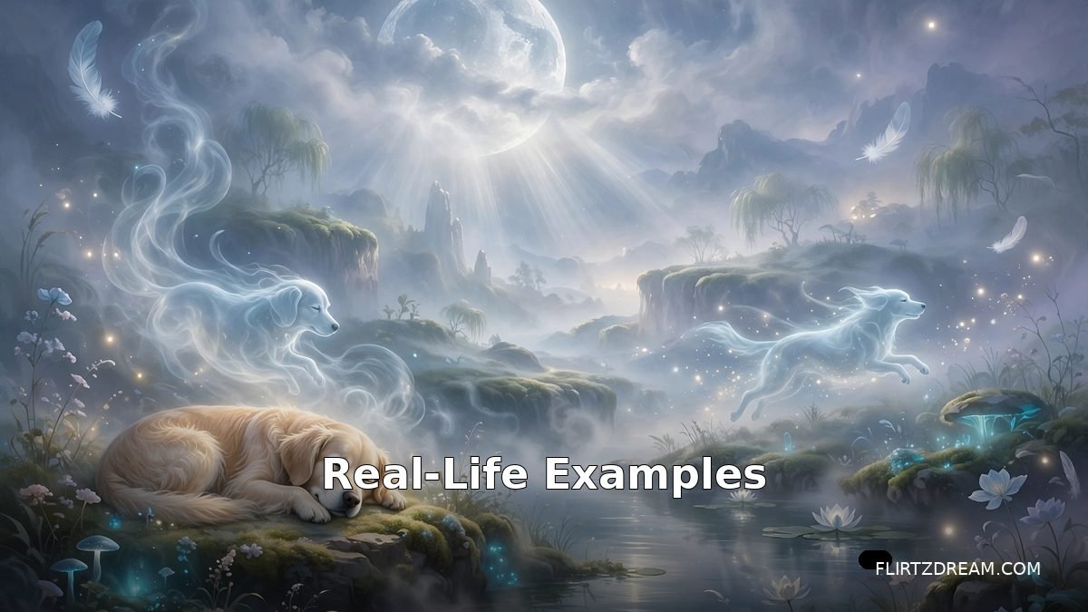 Real-Life Examples: What Dreaming About Dogs Feels Like