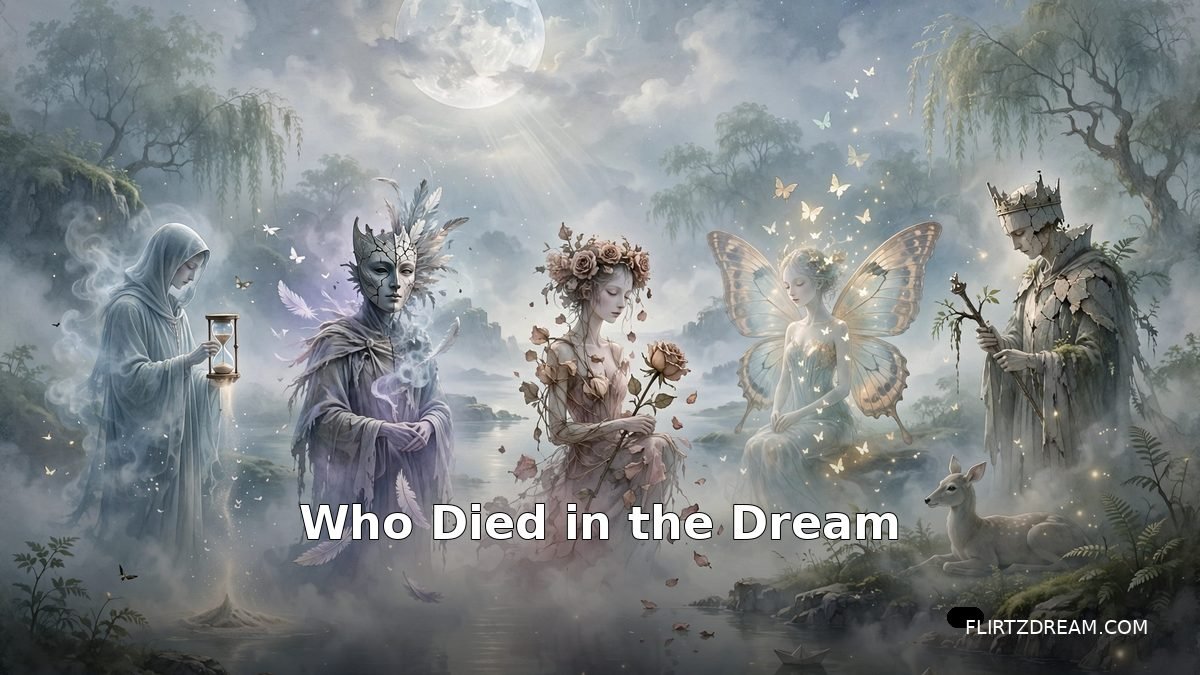 Who Died in the Dream: What Each Figure May Symbolize