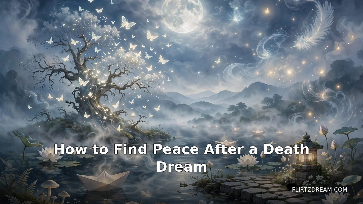 How to Find Peace After a Death Dream