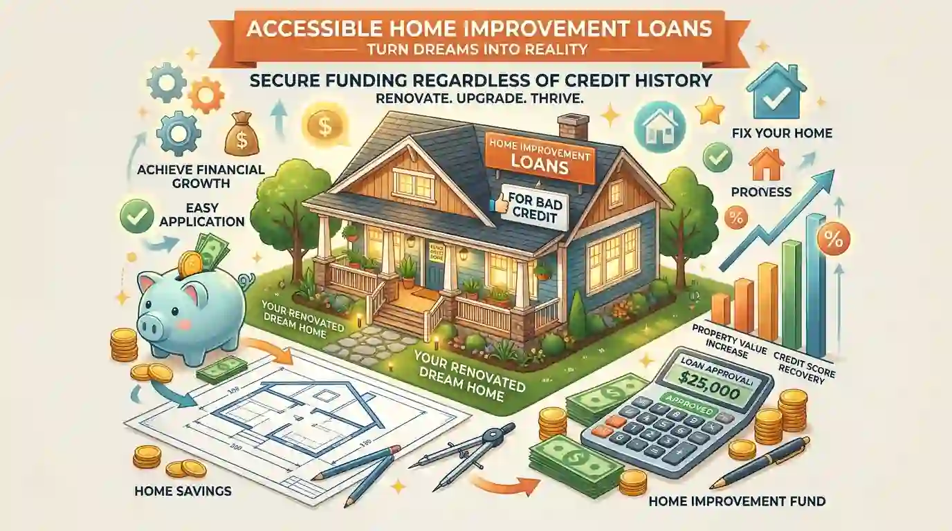home improvement loans for bad credit
