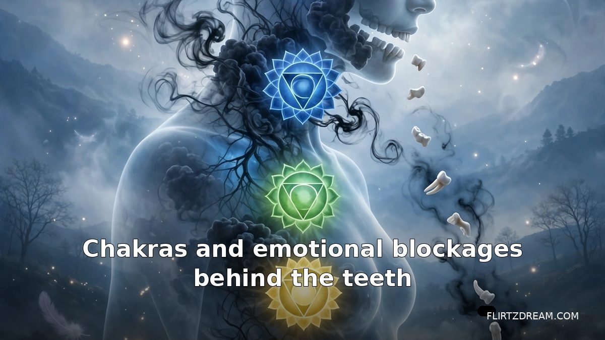 Chakras and emotional blockages behind the teeth falling out dream meaning