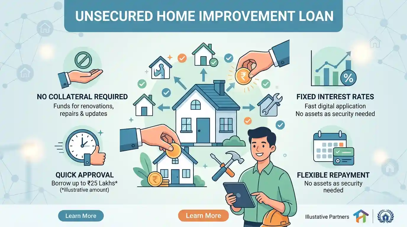 unsecured home improvement loan